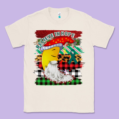 Believe In Hope Santa Moon Classic Tee Designed By Bettercallsaul