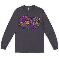 Smoke Love Mardi Gras with gnome Long Sleeve Tee - HowdyJamesFarm