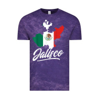 Cloud Purple Mexico Jalisco Mexican Flag Gift Vintage Tee - trangStudio