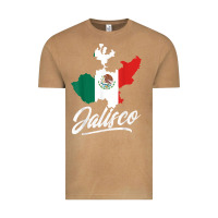 Vintage Camel Mexico Jalisco Mexican Flag Gift Vintage Tee - trangStudio