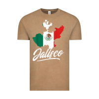 Vintage Coffee Mexico Jalisco Mexican Flag Gift Vintage Tee - trangStudio