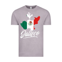 Vintage Zinc Mexico Jalisco Mexican Flag Gift Vintage Tee - trangStudio