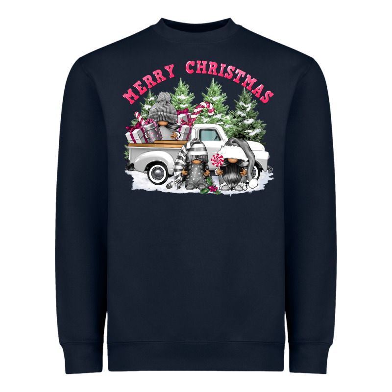 Merry Christmas Gnomies Heavyweight Sweatshirt by FaDigitalArtStudio | Teevron