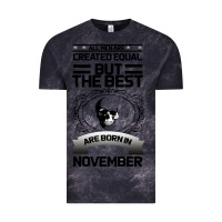 Cloud Black NOVEMBER Vintage Tee - Bettercallsaul