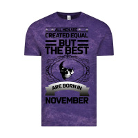 Cloud Purple NOVEMBER Vintage Tee - Bettercallsaul
