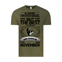 Vintage Olive NOVEMBER Vintage Tee - Bettercallsaul