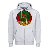 Heather Grey christmas Zipper Hoodie - BundleAndBundleShop