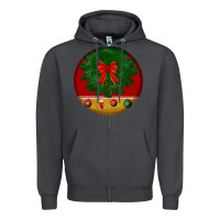 Smoke christmas Zipper Hoodie - BundleAndBundleShop