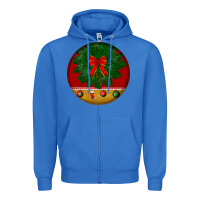 True Royal christmas Zipper Hoodie - BundleAndBundleShop