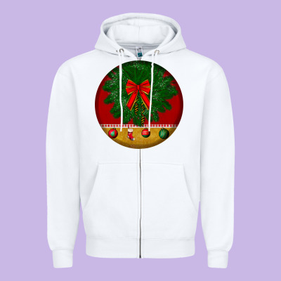 Christmas Zipper Hoodie Designed By Bundleandbundleshop