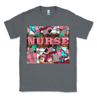Charcoal Heather Nurse Classic Tee - LillyAllenDesigns