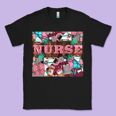 Nurse Classic Tee Designed By Lillyallendesigns