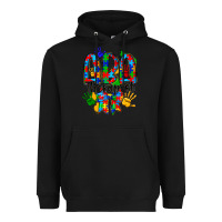 Black aba therapist Heavyweight Hoodie - CowhideDigitalArt