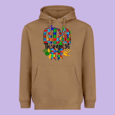 Aba Therapist Heavyweight Hoodie Designed By Cowhidedigitalart
