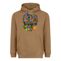 Toasted Coconut aba therapist Heavyweight Hoodie - CowhideDigitalArt