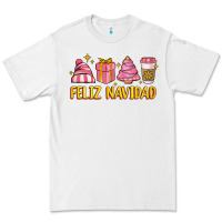 White feliz navidad Premium Tee - MaliasSmallBusiness