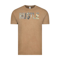 Vintage Coffee Hustle 100 Dollar Bill Christmas Gift entrepreneur Vintage Tee - trangStudio