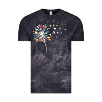 Cloud Black Womens Funny Dandelion Books Gift For Reading Lover Women Girls V-Neck Vintage Tee - trangStudio