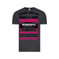 Vintage Black Aquarius Woman Vintage Tee - Bettercallsaul
