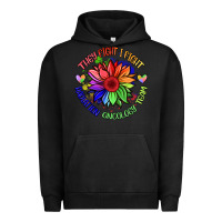 Pigment Black oncology team sunflower Urban Hoodie - BarkalooDesign
