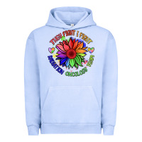Pigment Grape Ice oncology team sunflower Urban Hoodie - BarkalooDesign
