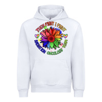 White oncology team sunflower Urban Hoodie - BarkalooDesign
