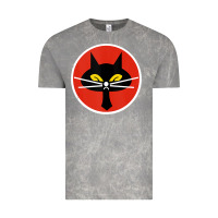 Cloud Rock black cat squadron taiwanese u 2 spy plane emblem gift tank top Vintage Tee - trangStudio