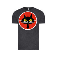 Vintage Black black cat squadron taiwanese u 2 spy plane emblem gift tank top Vintage Tee - trangStudio