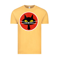 Vintage Mustard black cat squadron taiwanese u 2 spy plane emblem gift tank top Vintage Tee - trangStudio