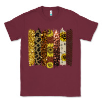 Burgundy fall glitter brush strokes Classic Tee - Bettercallsaul
