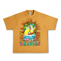 Peanut Butter Life's a beach make some waves Urban Heavy Tee - NancyCooperArtShop