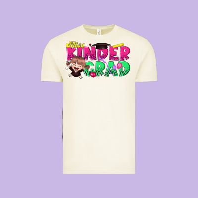 Miss Kinder Grad Vintage Tee Designed By Ranaportraitstore