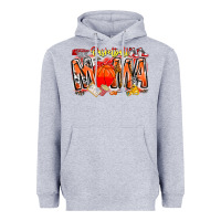 Heather Grey basketball mama Heavyweight Hoodie - CowhideDigitalArt
