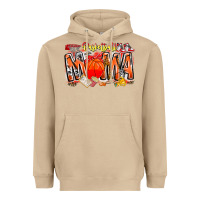Mushroom basketball mama Heavyweight Hoodie - CowhideDigitalArt