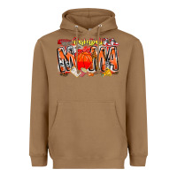 Toasted Coconut basketball mama Heavyweight Hoodie - CowhideDigitalArt
