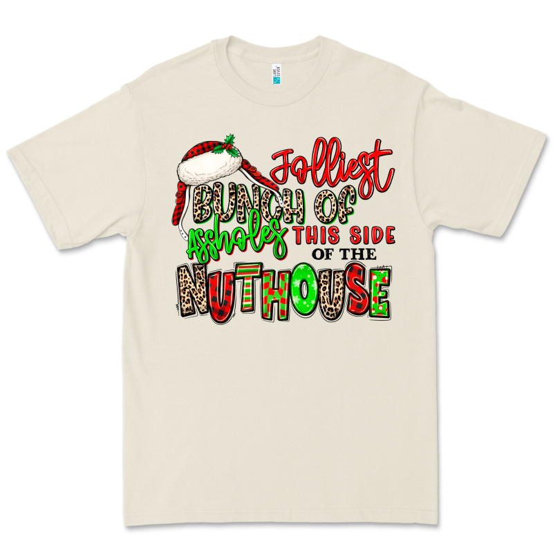 Jolliest Bunch Of Assholes This Side Of The Nuthou Premium Tee by MaliasSmallBusiness | Teevron