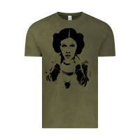 Vintage Olive vintage leia Vintage Tee - trangStudio