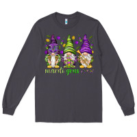 Smoke Mardi Gras crew with gnomies Long Sleeve Tee - HowdyJamesFarm