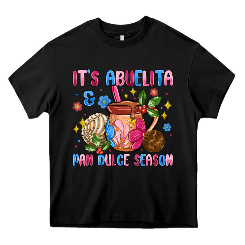 Its Abuelita And Pan Dulce Season Heavy Core Tee by MaliasSmallBusiness | Teevron