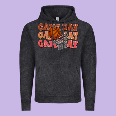 Game Day Game Day Game Day Basketball Vintage Hoodie Designed By Nancycooperartshop