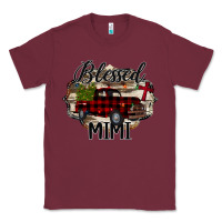 Burgundy Blessed Mimi Christmas Truck Classic Tee - Bettercallsaul