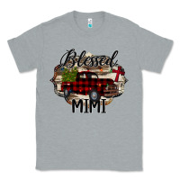 Heather Grey Blessed Mimi Christmas Truck Classic Tee - Bettercallsaul