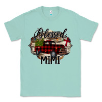 Seafoam Blessed Mimi Christmas Truck Classic Tee - Bettercallsaul