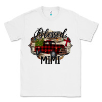 White Blessed Mimi Christmas Truck Classic Tee - Bettercallsaul