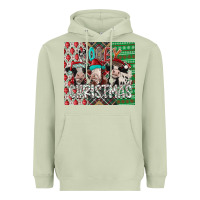 Matcha mooey Christmas Heavyweight Hoodie - CowhideDigitalArt