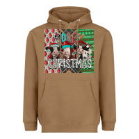 Toasted Coconut mooey Christmas Heavyweight Hoodie - CowhideDigitalArt