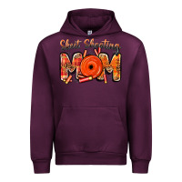 Mauve Wine skeet shooting mom Urban Hoodie - BarkalooDesign