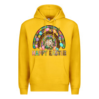 Lemon Happy Easter Rainbow Premium Hoodie - BundleAndBundleShop