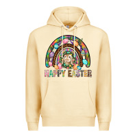 Pina Colada Happy Easter Rainbow Premium Hoodie - BundleAndBundleShop