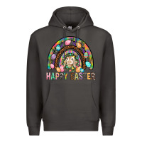 Smoke Happy Easter Rainbow Premium Hoodie - BundleAndBundleShop